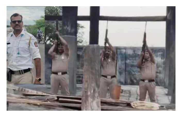 हृदयविकाराने पोलीस अंमलदाराचा मृत्यू : शासकीय इतमामात अंत्यसंस्कार